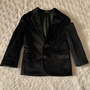 Toddler Boy Velvet Blazer